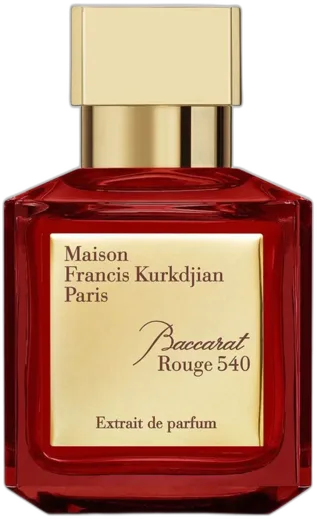 Flacon de Baccarat Rouge 540, Maison Francis Kurkdjian